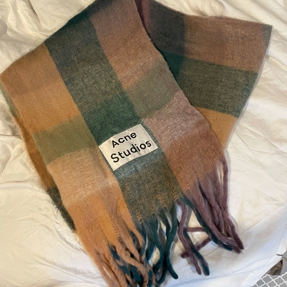 Acne Studios Accessories - Acne Studios Multi Check Scarf